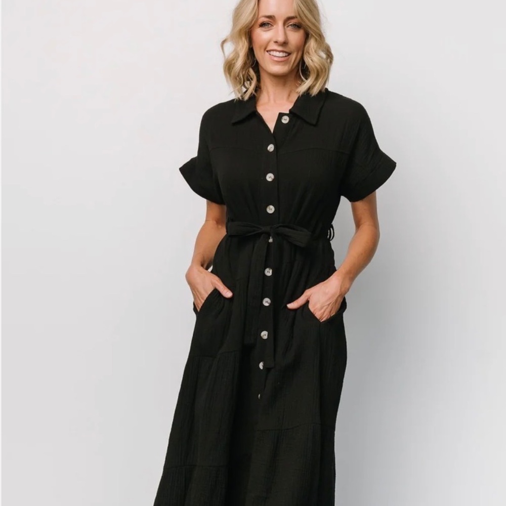 Baltic Born; Aizey Button Up Maxi Dress